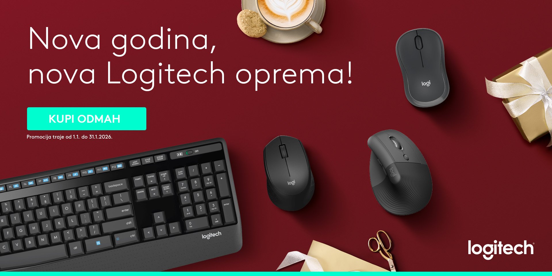 Logitech nova oprema po links cijenama